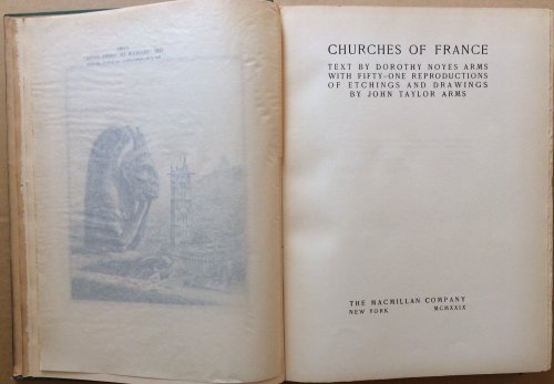 Churches of France (Fifty-One Reproductions of Etchings and Drawings)