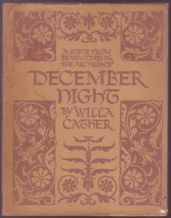 December Night: A Scene from Willa Cather's Novel 