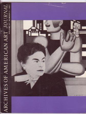 Archives of American Art Journal - Vol. 27, No. 3