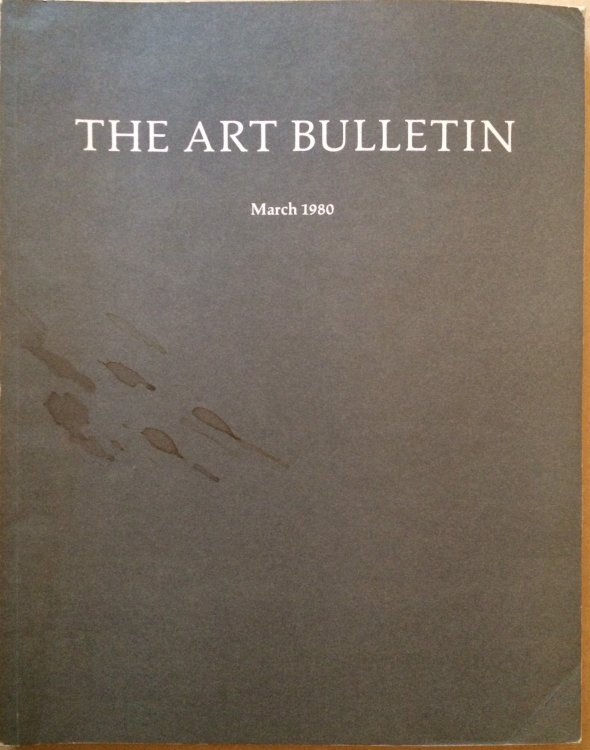 The Art Bulletin - March, 1980 - Vol. LXII, no.1