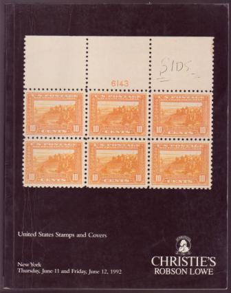 Christie's-Robson Lowe - United States Stamps and Covers