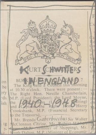 Kurt Schwitters in England, 1940-1948