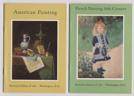 American Painting in the National Gallery of Art; French Painting: 19th Century; French Painting of the 16th-18th Centuries; Early Italian Painting; Later Italian Painting; Dutch Painting; German Painting; British Painting; Spanish Painting; Flemish Paint