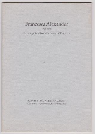Francesca Alexander (1837-1917), Drawings for 