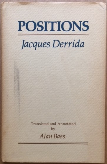 Positions, Jacques Derrida