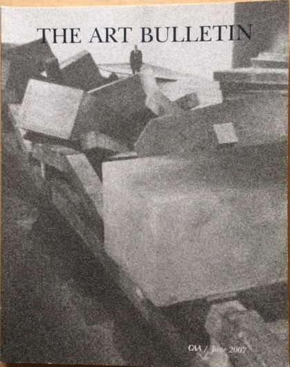 The Art Bulletin, June 2007, Volume LXXXIX, Number 2