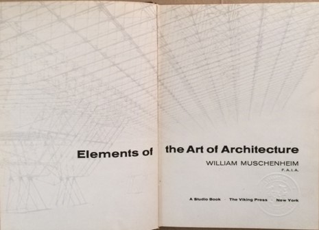 Elements of the Art of Architecture
