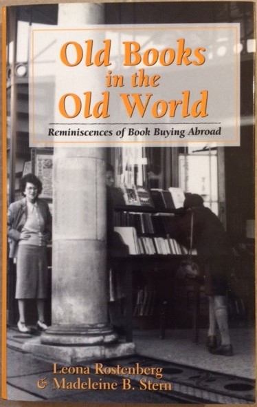 Old Books in the Old World