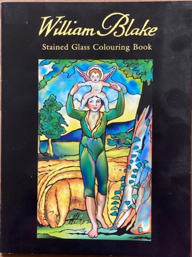 William Blake Stained Glass Colouring Book