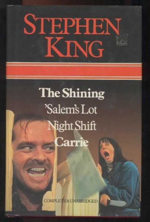 THE SHINING, SALEM'S LOT, NIGHT SHIFT, CARRIE. Octopus Books, N.Y., 1981. A Stephen King omnibus.