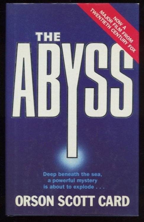 THE ABYSS. Legend, Publishers, 1989. First Edition. Novel adaption. Read a movie.