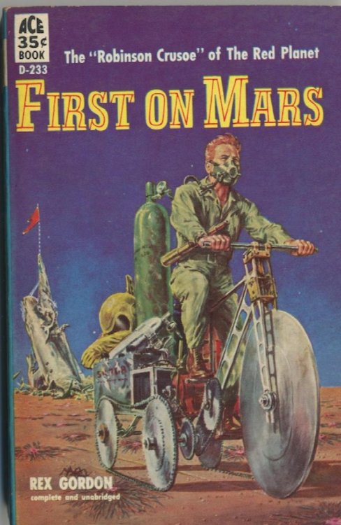 FIRST ON MARS.