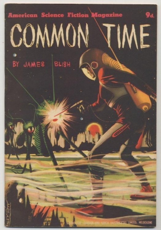 COMMON TIME. American Science Fiction Series, #35. [1955.]