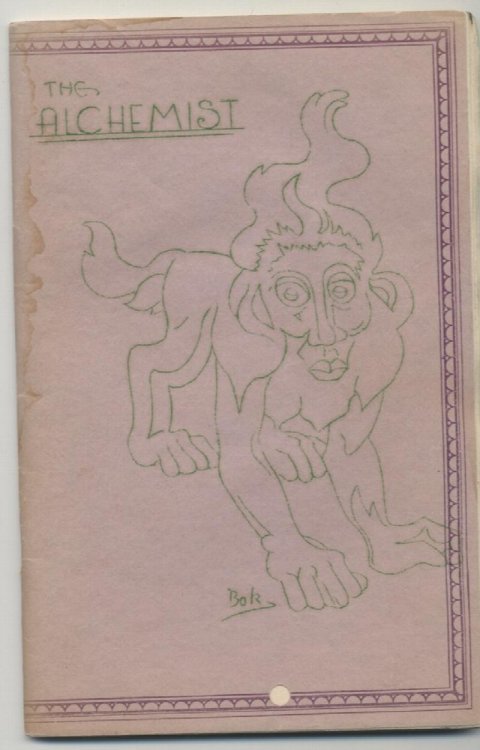 THE ALCHEMIST. Summer, 1940. Vol.2, No. 3
