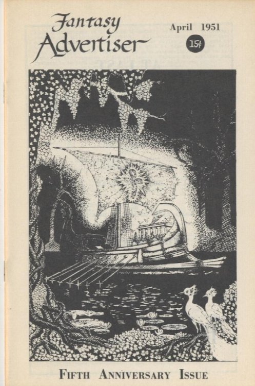FANTASY ADVERTISER. April, 1951.