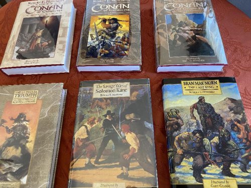 COMPLETE ROBERT E. HOWARD,WANDERING STAR COMPLETE: SAVAGE TALES OF SOLOMON KANE; THE ULTIMATE TRIUMPH; BRAN MAK MORN; CONAN OF CIMMERIA-3 VOLUMES; THE BLACK STRANGER;