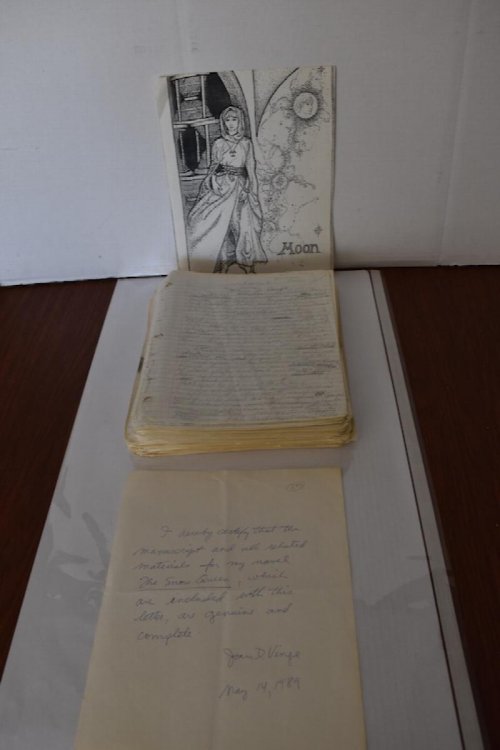 SNOW QUEEN. Holograph manuscript of the Hugo Award Winning Novel.