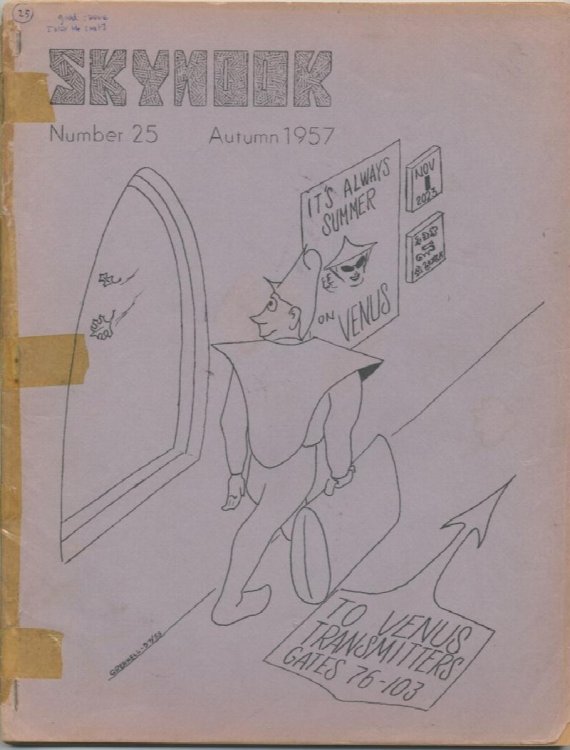 SKYHOOK. 6 assorted issues: Vol. 1, #2. 19-21, 24-25. 1948-54.
