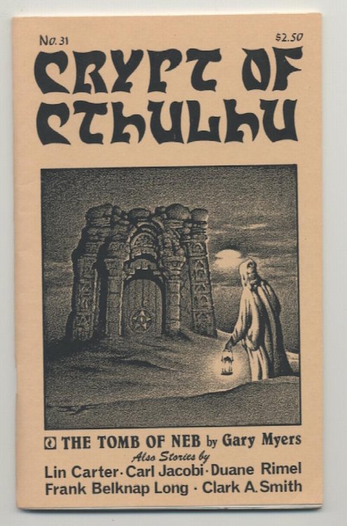 CRYPT OF CTHULHU 31. Vol. 4, No. 6. Roodmass 1985.