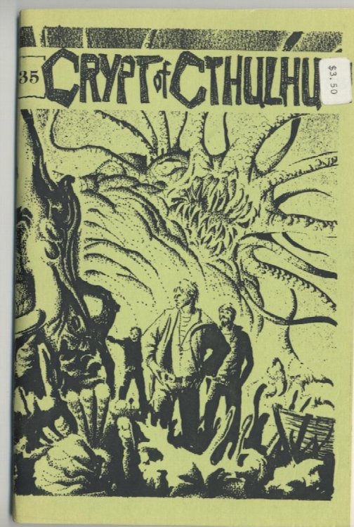 CRYPT OF CTHULHU 35. Vol. 5, No. 1. Hallowmass 1985.