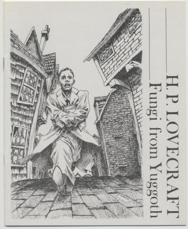 FUNGI FROM YUGGOTH. 1990, 3rd edition, 1st printing. Light gray covers.