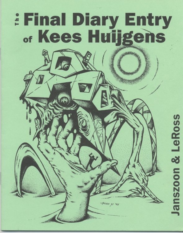 THE FINAL DIARY ENTRY OF KEES HUIJGENS. Necronomicon Press Fiction Series, 1995.n