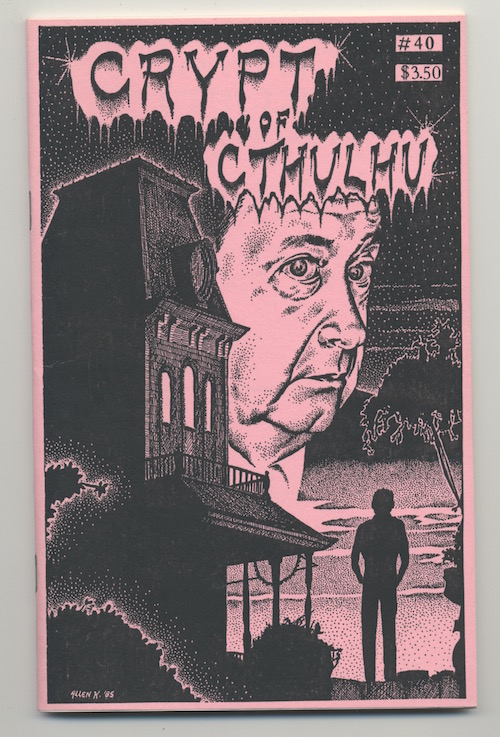 CRYPT OF CTHULHU. St. John's Eve. 1986. No. 40. Robert Bloch issue.