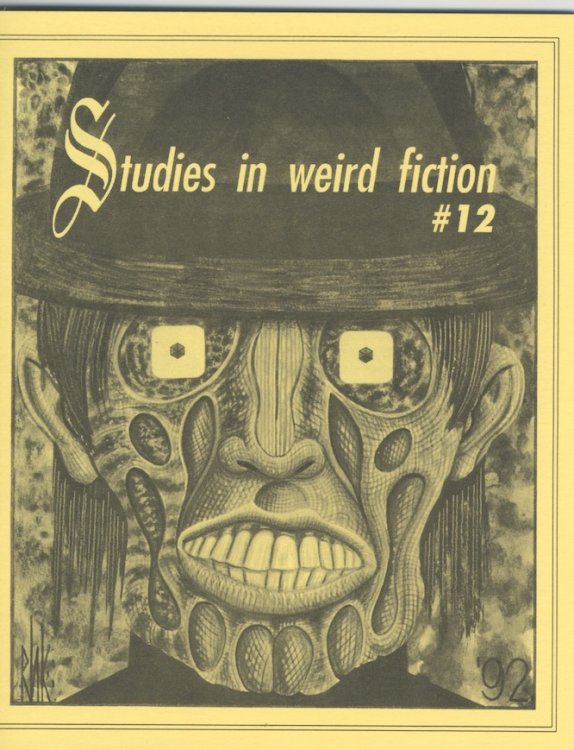 STUDIES IN WEIRD FICTION. No. 12.