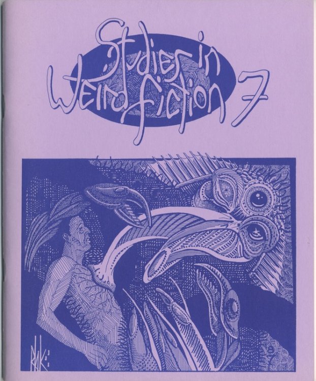 STUDIES IN WEIRD FICTION. Fall 1989. No. 7.