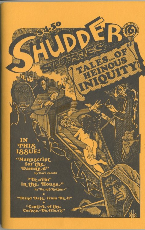 SHUDDER STORIES. May 1987. No. 6.