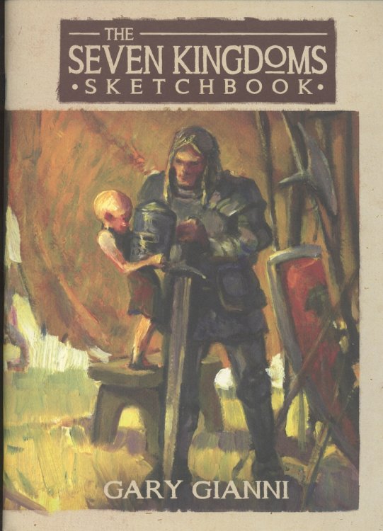 THE SEVEN KINGDOMS SKETCHBOOK. 750 copies. This copy signed by the artist.