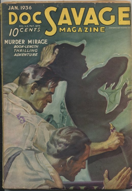 DOC SAVAGE. January, 1936. 