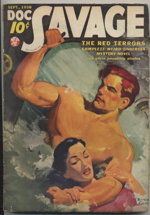 DOC SAVAGE. September, 1938. 