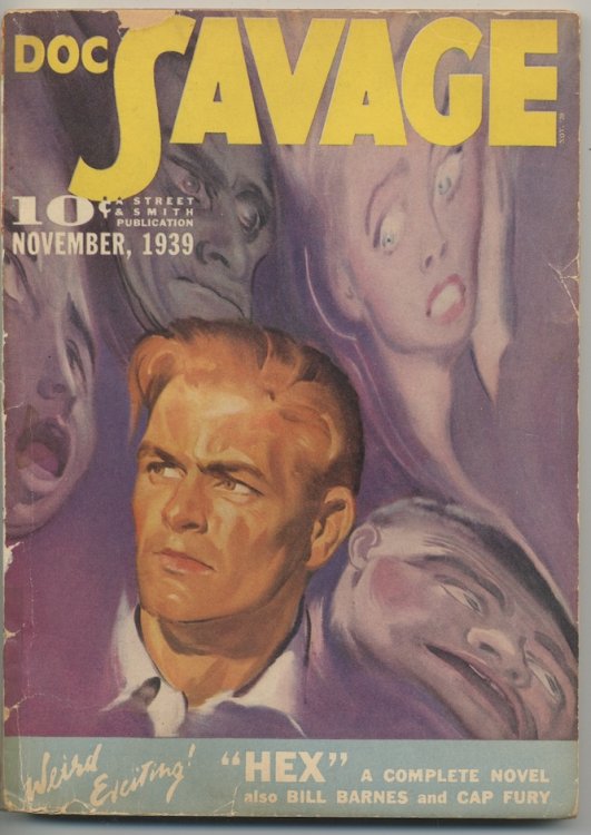 DOC SAVAGE. November, 1939. 