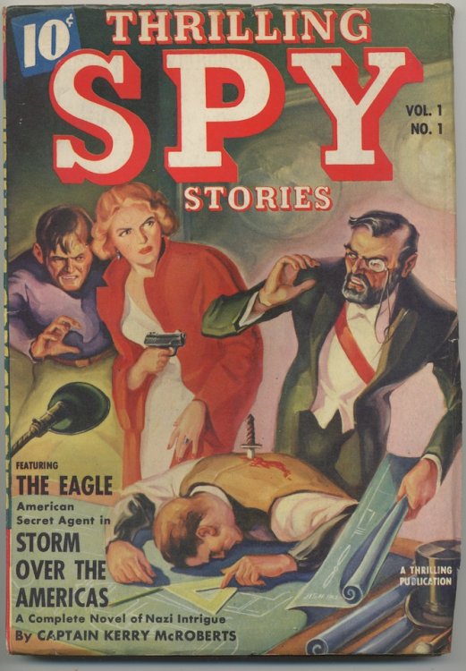 THRILLING SPY STORIES. Fall, 1939. Vol.1., No. 1.