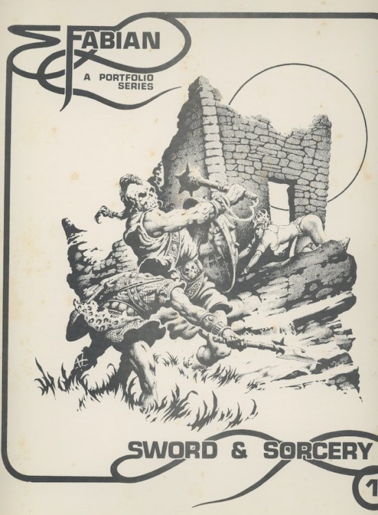 SWORD AND SORCERY 1. Limited, numbered, signed by artist.