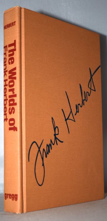 THE WORLDS OF FRANK HERBERT. Gregg Press, 1980. 1st hardcover edition.