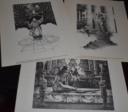 INVOCATION ART. 3-drawings, limited to 200 numbered copies.
