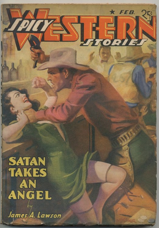 SPICY WESTERN. February, 1942.