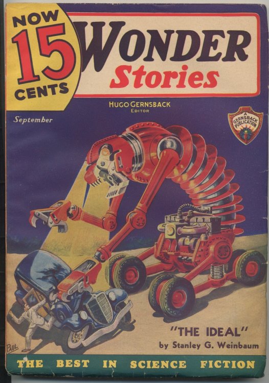WONDER STORIES. September, 1935.