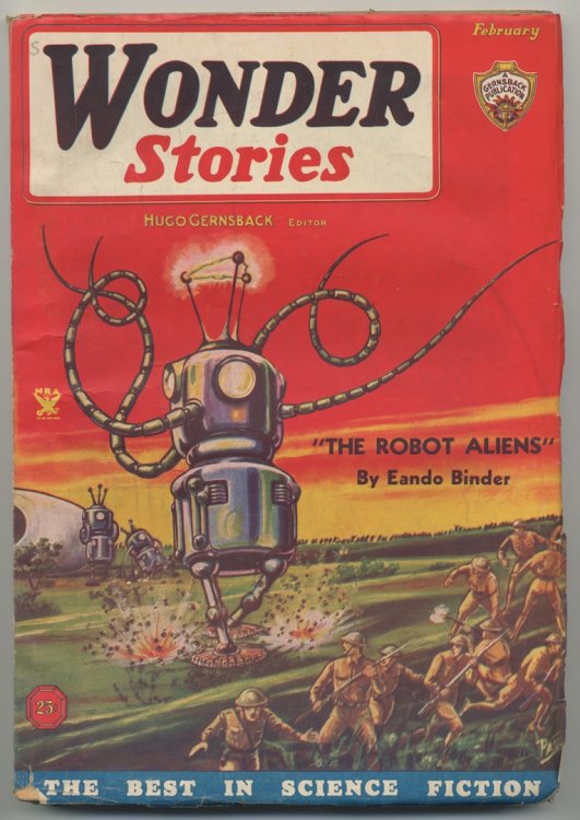 WONDER STORIES. February, 1935.