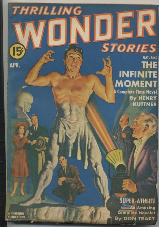 THRILLING WONDER STORIES. April, 1942.