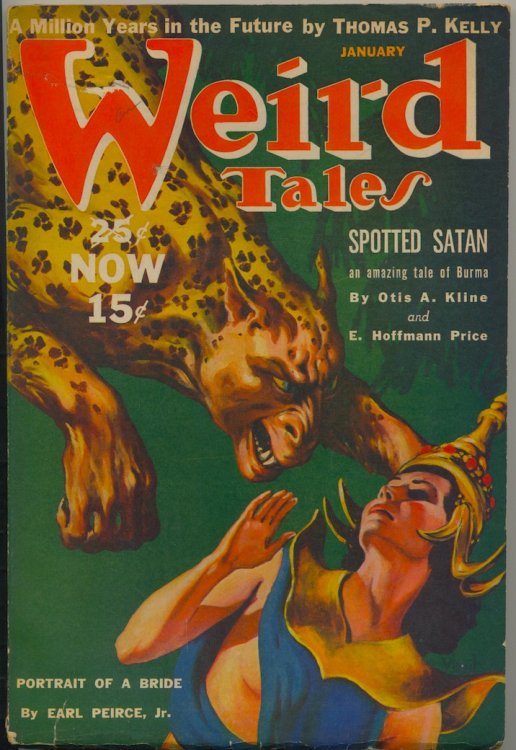 WEIRD TALES. January, 1940.
