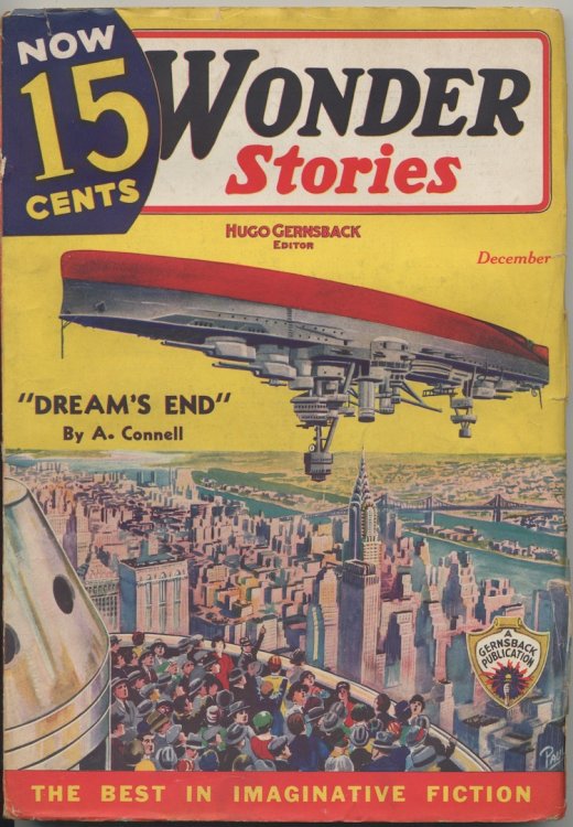 WONDER STORIES. December, 1935.