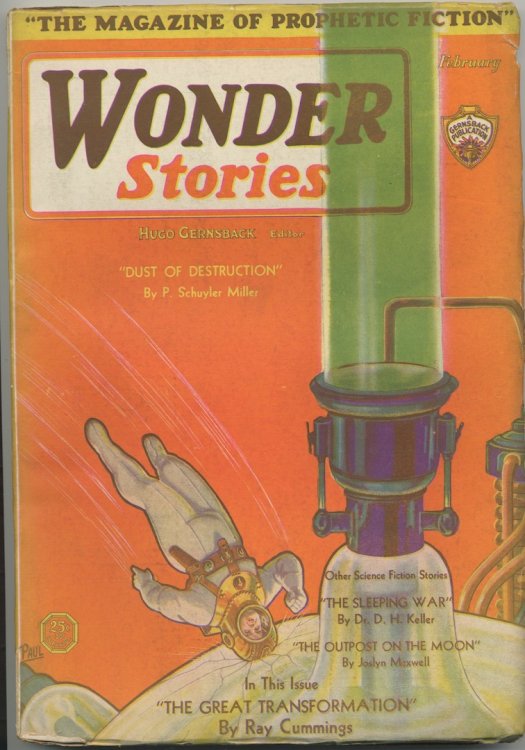 WONDER STORIES. February, 1931.