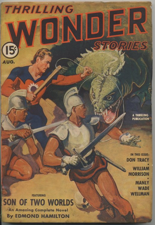 THRILLING WONDER STORIES. August, 1941.