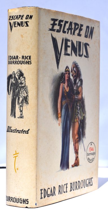 ESCAPE ON VENUS. Burroughs Inc., 1946. First Edition.