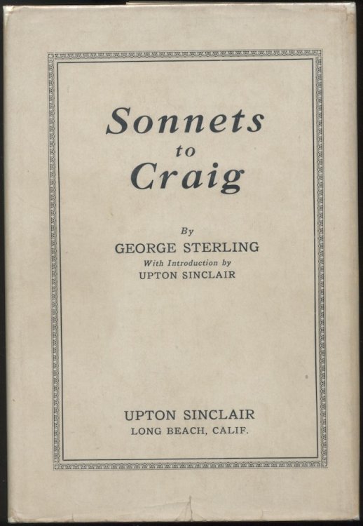 SONNETS TO CRAIG.
