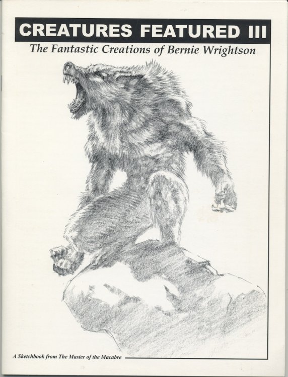 CREATURES FEATURED III. Self-published, 2002. Previously unpublished art.