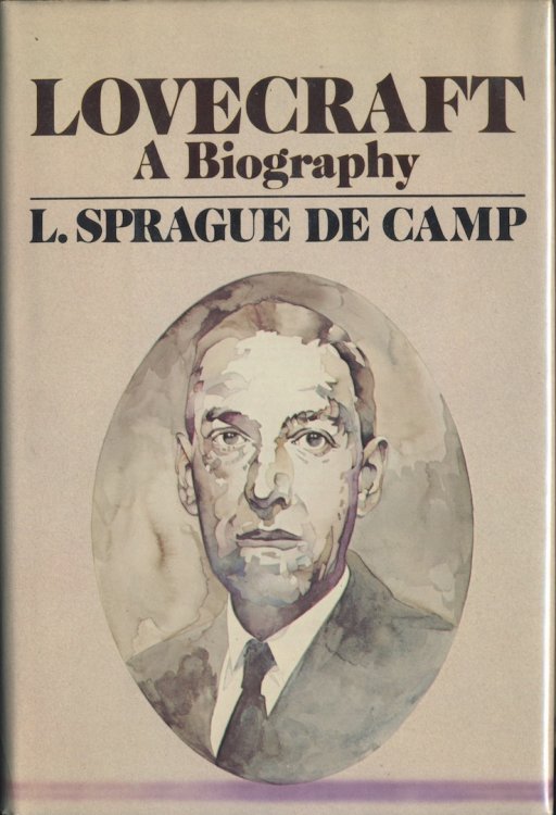 LOVECRAFT A BIOGRAPHY. The 1st HPL biography. Doubleday, 1975. 1st edition. Illustrated with eight pages of photos.